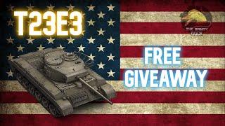 T23E3: Free Giveaway!! II Wot Console - World of Tanks Console Modern Armour