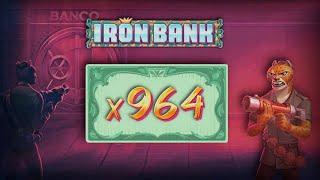 Заносы Недели.Iron Bank.TOP WINS CASINO