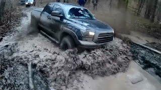 Бездорожье ГАЗ 66 vs Discovery vs Feroza vs Toyota Tundra vs Patrol (Off Road 4x4)