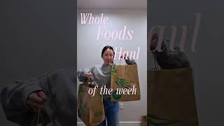 Spent 2 hours on this grocery haul + fruit riot taste test  #wholefoods #cleaningredients