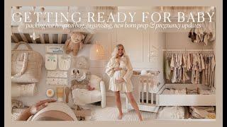 Getting Ready For Baby | Packing My Hospital Bag, Nesting & Organising