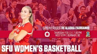 SFU Women's Basketball: Red Leafs vs University of Alaska - February 13th, 2025