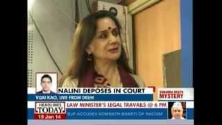 Nalini Singh deposes in court