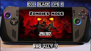 ROG Ally X | COD Black Ops 6 Zombies Mode| Gameplay| Terminus Gameplay Experience