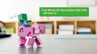 LEGO 21157 Minecraft BigFig Pig with Baby Zombie  @2TTOYS: LEGO, PLAYMOBIL & COBI