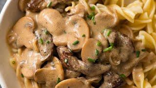 Beef Stroganoff