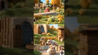 #Short #Cute #youtubeshorts #Ranu J. #beautiful #3d animation #trending #viral