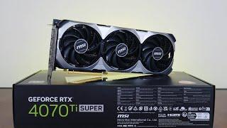 Unboxing: MSI GeForce RTX 4070 Ti SUPER 16G VENTUS 3X