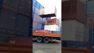 Купить контейнер 20 футов в Москве. (погрузка). Видеоотзыв