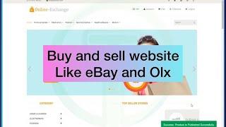 OLX Clone Project in PHP MYSQL || Ebay clone website | sale and buy Project || Thinkswithyou