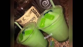 How to make a Incredible Hulk alcoholic frozen drink