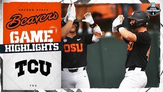 Oregon State Baseball Highlights: 5/31/25 vs. TCU