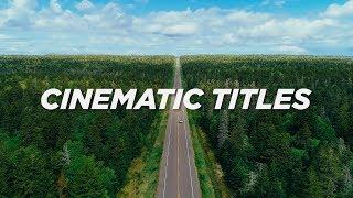 5 EASY Ways To Make STYLISH TITLES