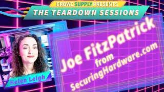 Teardown Session 12: security, pentesting and hardware hacking with Joe Fitz