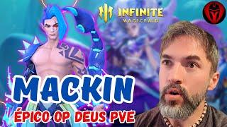 INFINITE MAGICRAID | MACKIN É UM GRANDE HERÓI PVE OP DEUS NO GAME