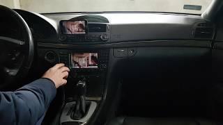 Mercedes W211 Comand NTG-1 Audio Video Aux Part 3 Android Miracast Chromecast SmartView Connection