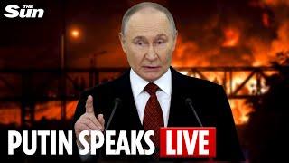 LIVE: Putin meets international press after warning Trump against bombing Iran