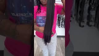 Walk in the local hair factory, and these straight texture bundles for 20 22 24in TOTAL $169. #buw