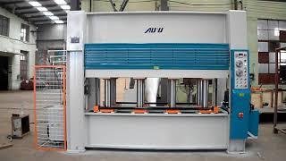 PLYWOOD  HOT PRESS MACHINE/HYDRAULIC HOT PRESS MACHINE 5 LAYERS AUYU