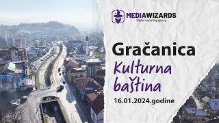 Kulturna baština | Gračanica iz zraka | 16.01.2024. [DJI MAVIC 3 PRO - 4K]