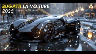 Bugatti La Voiture 2026 Concept Car, AI Design