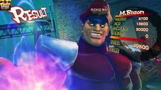 M. Bison Arcade Mode Gameplay Ultra Street Fighter 4