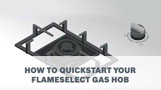 How to quickstart your Bosch FlameSelect Gas Hob | Bosch Home New Zealand