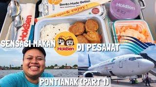 SERU!! Dapat HOKBEN di Garuda Indonesia GA504 Jakarta ke Pontianak!