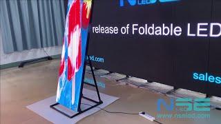 Foldable Digital LED Poster Display-Newly Launched