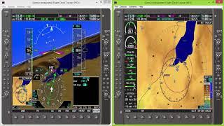 GARMIN 1000 - DENİZLİ ÇARDAK LTAY DESEM1M SID VE ILS Z RWY 23 YAKLAŞMASI