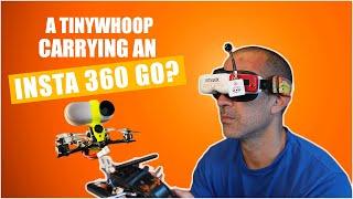 A tinywhoop that can carry an Insta360 Go 2? - Flywoo Firefly Nano baby - Review