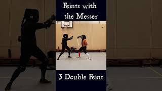 Messer feints: playing 4D chess with the Wincker #messer #fencing