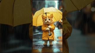 ️ Meow Meow Sad Song – Cat in the Rain ️