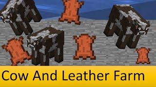 How to build a automatic Cow/Leather farm