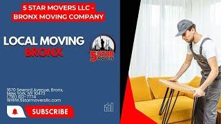 Local Moving Bronx | 5 Star Movers LLC - Bronx Moving Company | www.5starmoversllc.com