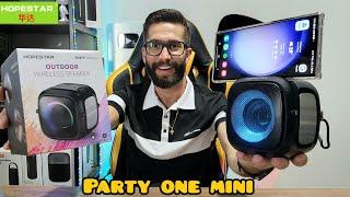 HOPESTAR PARTY ONE MINI: A menor e mais Completa caixa de som QUE JÁ VI! (Unboxing/Análise completa)