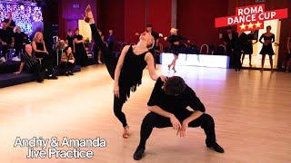 Andriy Besyedin & Amanda Herrscahft - Jive Latin Dance | Professional Latin