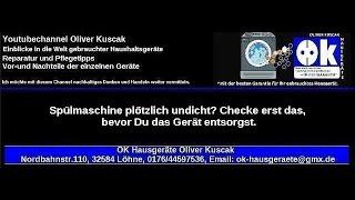 Spülmaschine plötzlich undicht? Checke erst das, bevor Du das Gerät entsorgst.