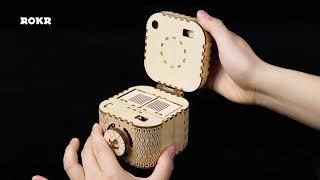 Robotime - ROKR 3D Wooden Puzzle-DIY Building Kits (Treasure box)(LK502)