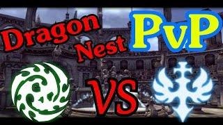 Dragon Nest ПвП Отступник vs Епископ (Abyss Walker vs Saint)