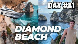 Visiting Diamond Beach, Nusa Penida - The Most Beautiful! 