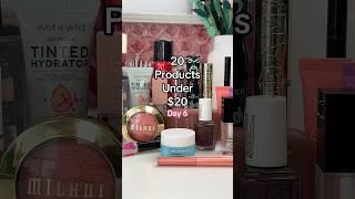 Day 6 -20 Products Under $20 #affordablemakeup #20under20