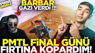 BARBAR İLE NEFES KESİCİ PMTL TURNUVA FİNALİ GAMEPLAY / PUBG MOBİLE