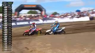 Adamo and de Wolf vs Lata in MX2 Race 2 #MXGPArgentina