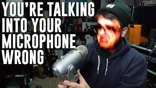 You're Talking Into Your Microphone Wrong (FAQ Series)