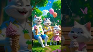 This Cat Family's Vacation Will Make You Smile! #cat #shorts #cute