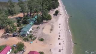 Aerial view of Camp Merryelande