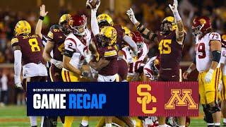 Minnesota 4th quarter COMEBACK leads to a win against No. 11 USC | Game Recap