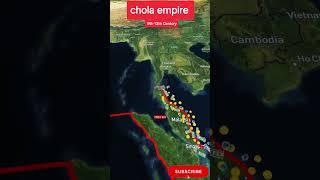 chola empire map 9th-13th Century #route explorer #explore #map #chola #history #travel #trending