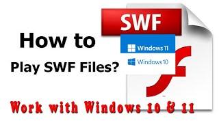 How to play SWF Flash game on Windows 10 and Windows 11 | How to play old flash game on Windows 10